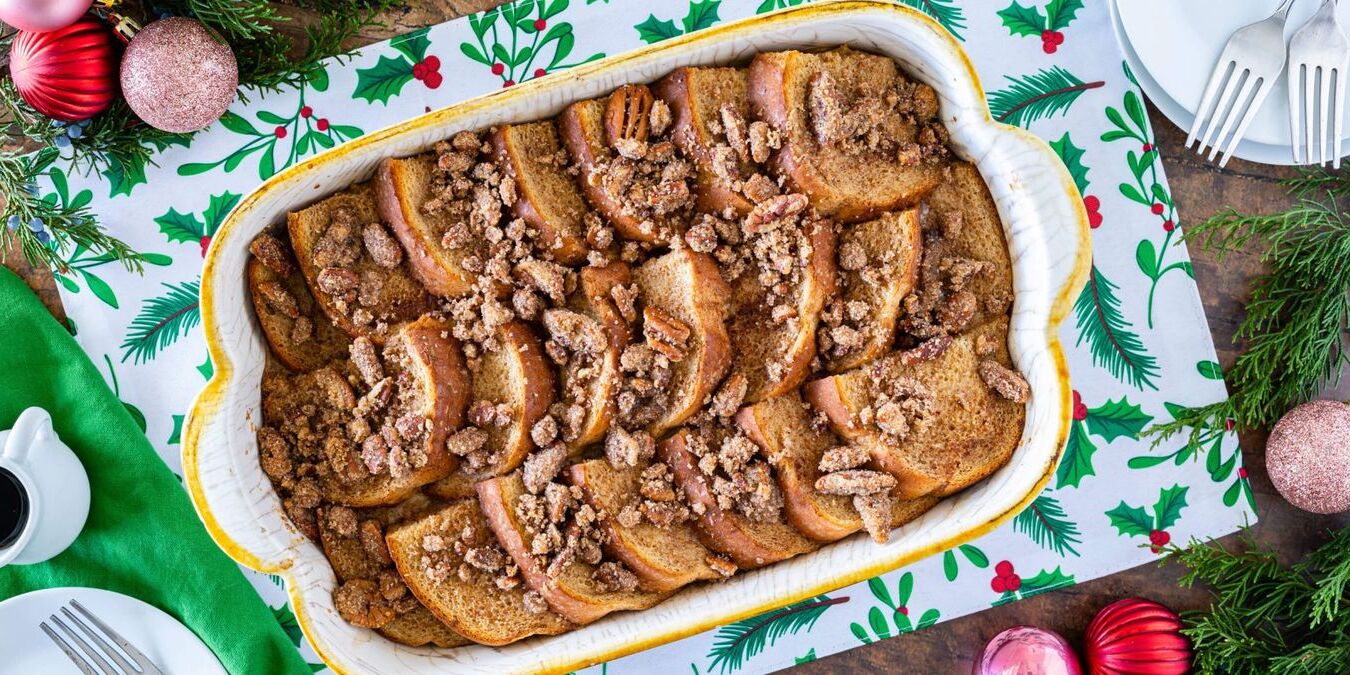 Gingerbread French Toast Casserole Recipe