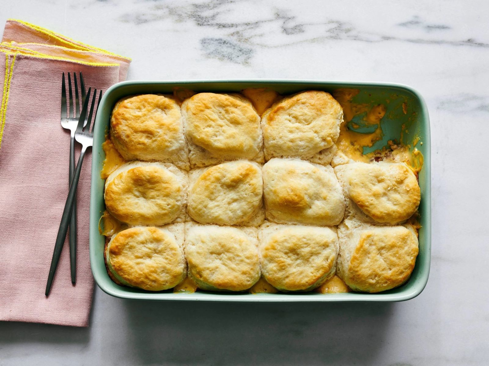 Gluten Free Biscuits and Gravy Casserole Recipe