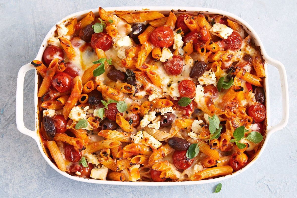 Greek Pasta Casserole Recipe