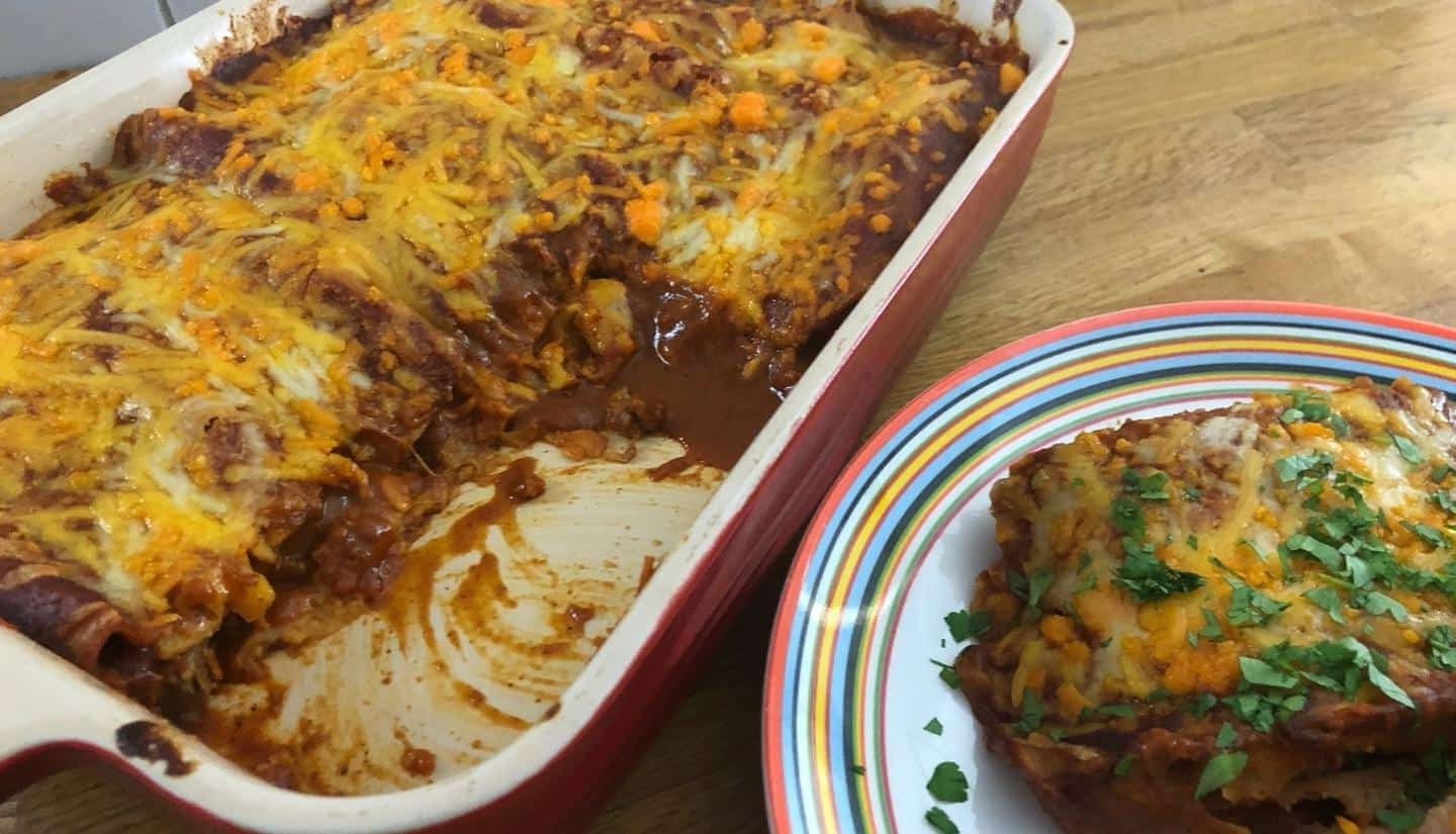 Green Beef Enchilada Casserole Recipe