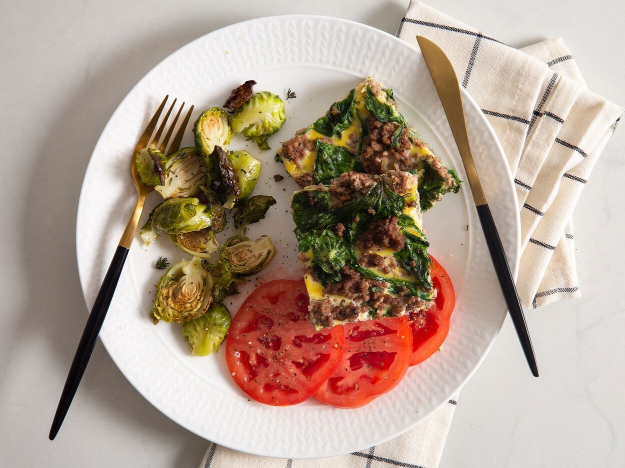 Ground Beef and Spinach Casserole Recipe