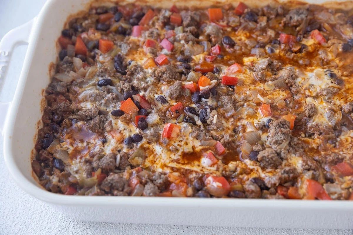 Ground Beef Taco Casserole Recipe