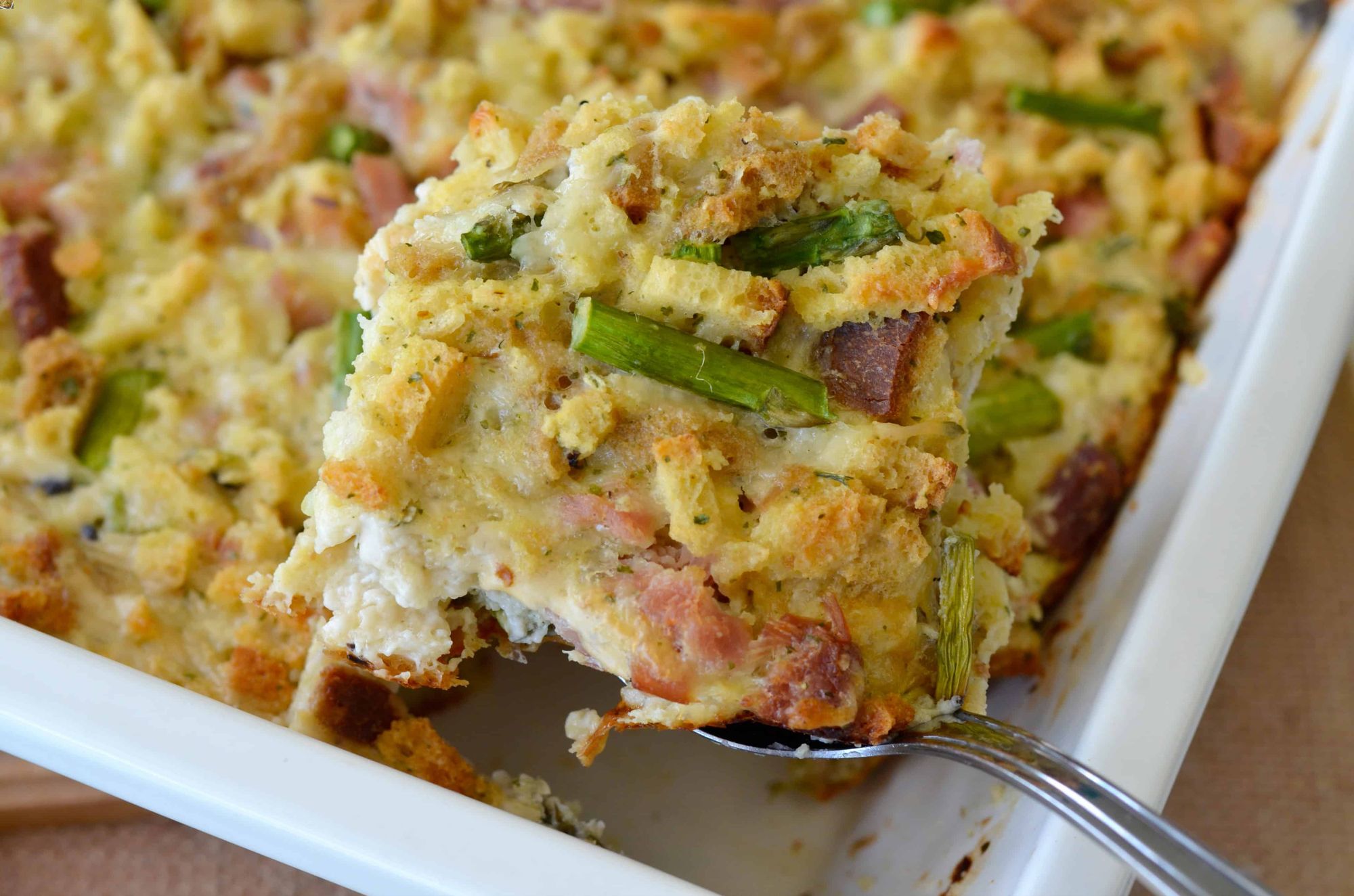 Ham and Asparagus Casserole Recipe