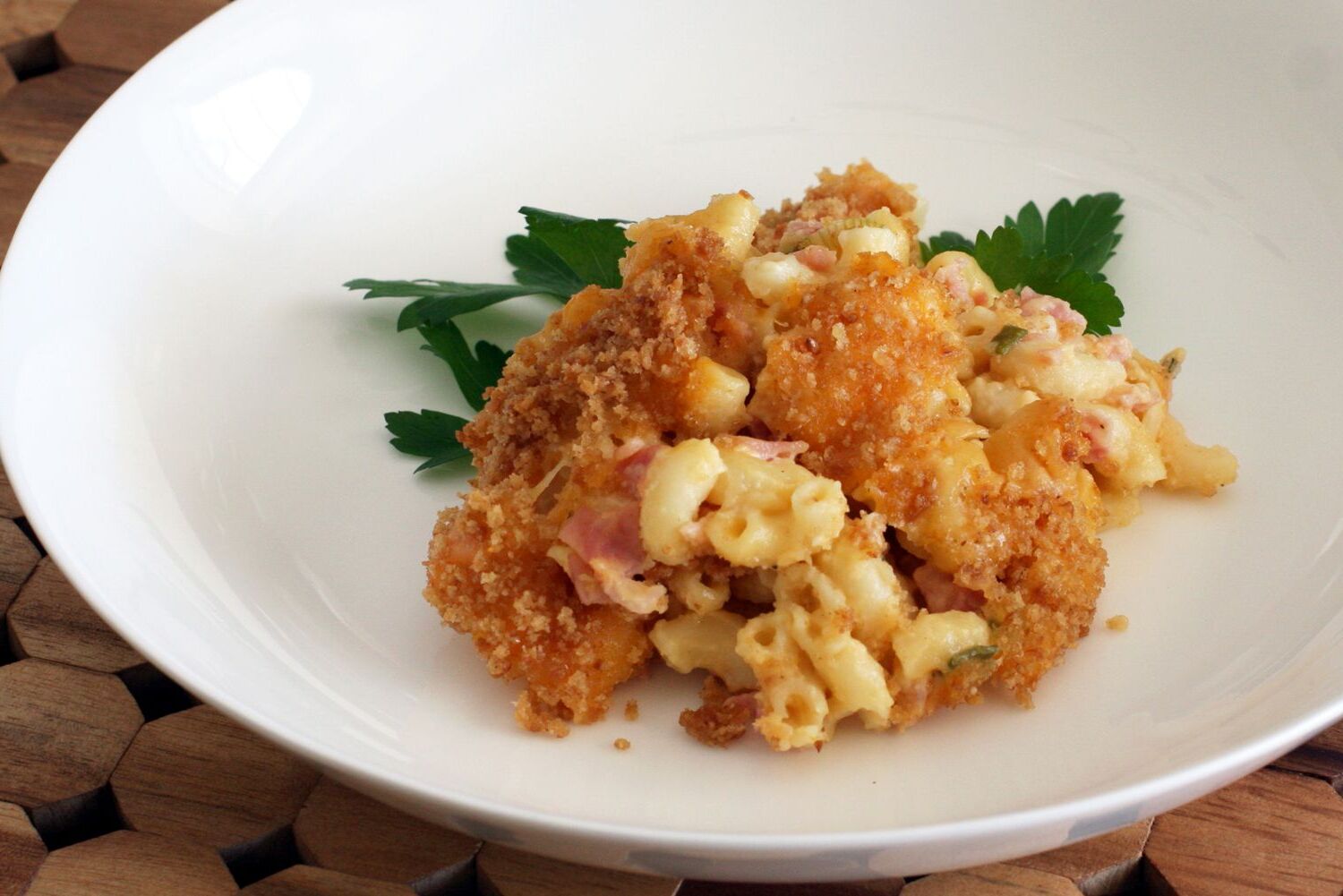 Ham and Macaroni Casserole Recipe