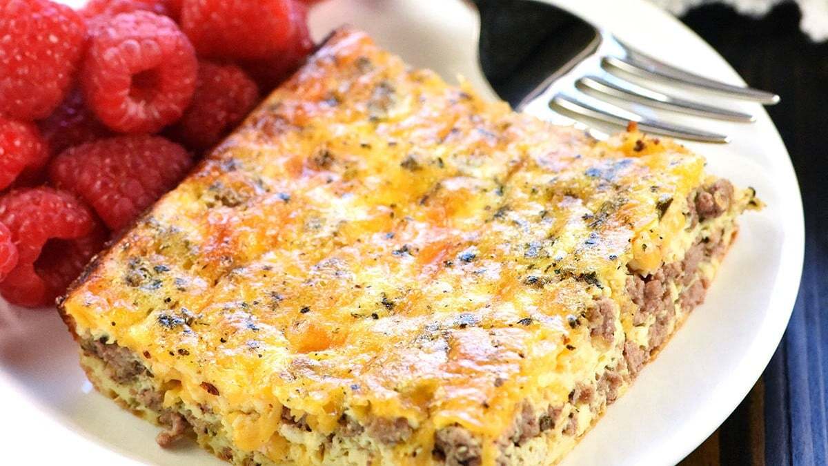 Hamburger Egg Casserole Recipe