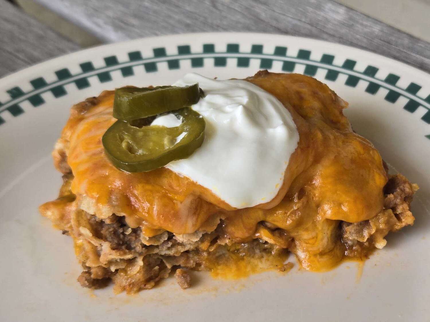 Hamburger Enchilada Casserole Recipe