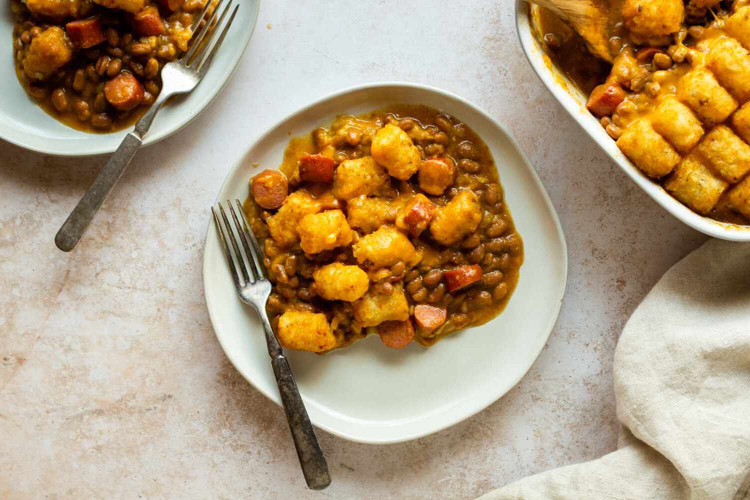 Hot Dog Tater Tot Casserole Recipe