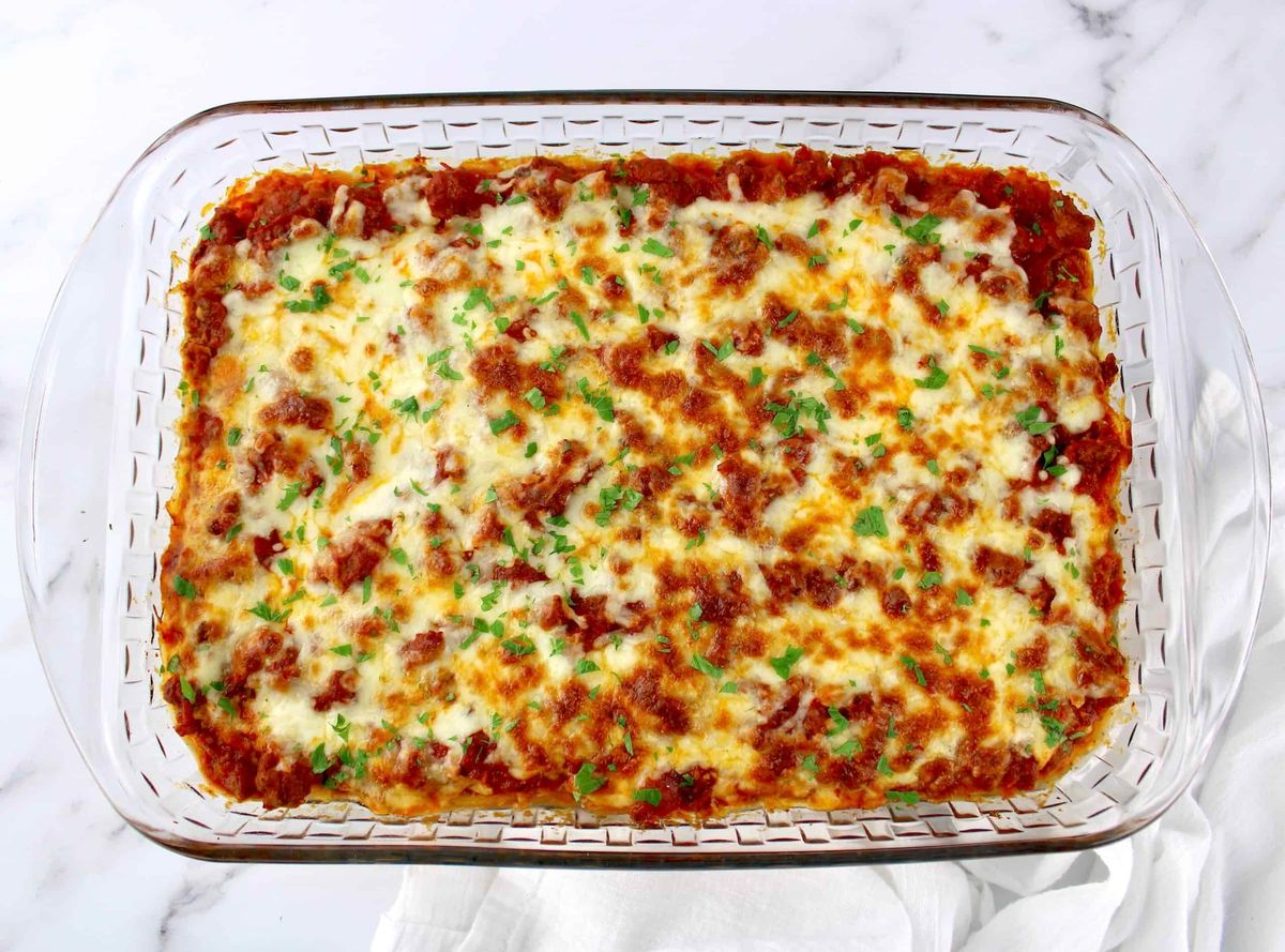 Italian Spaghetti Squash Casserole Recipe