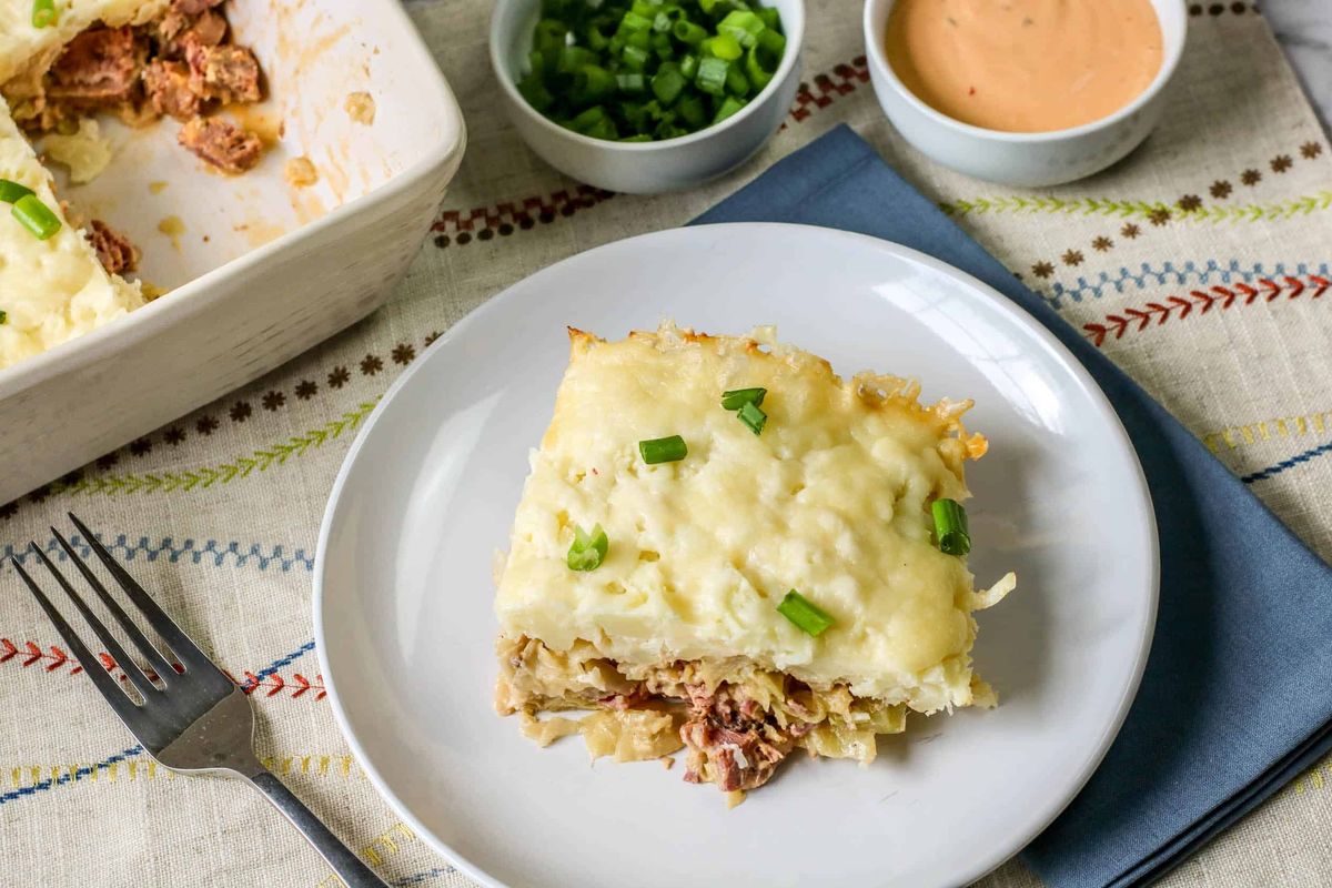 Keto Reuben Casserole Recipe