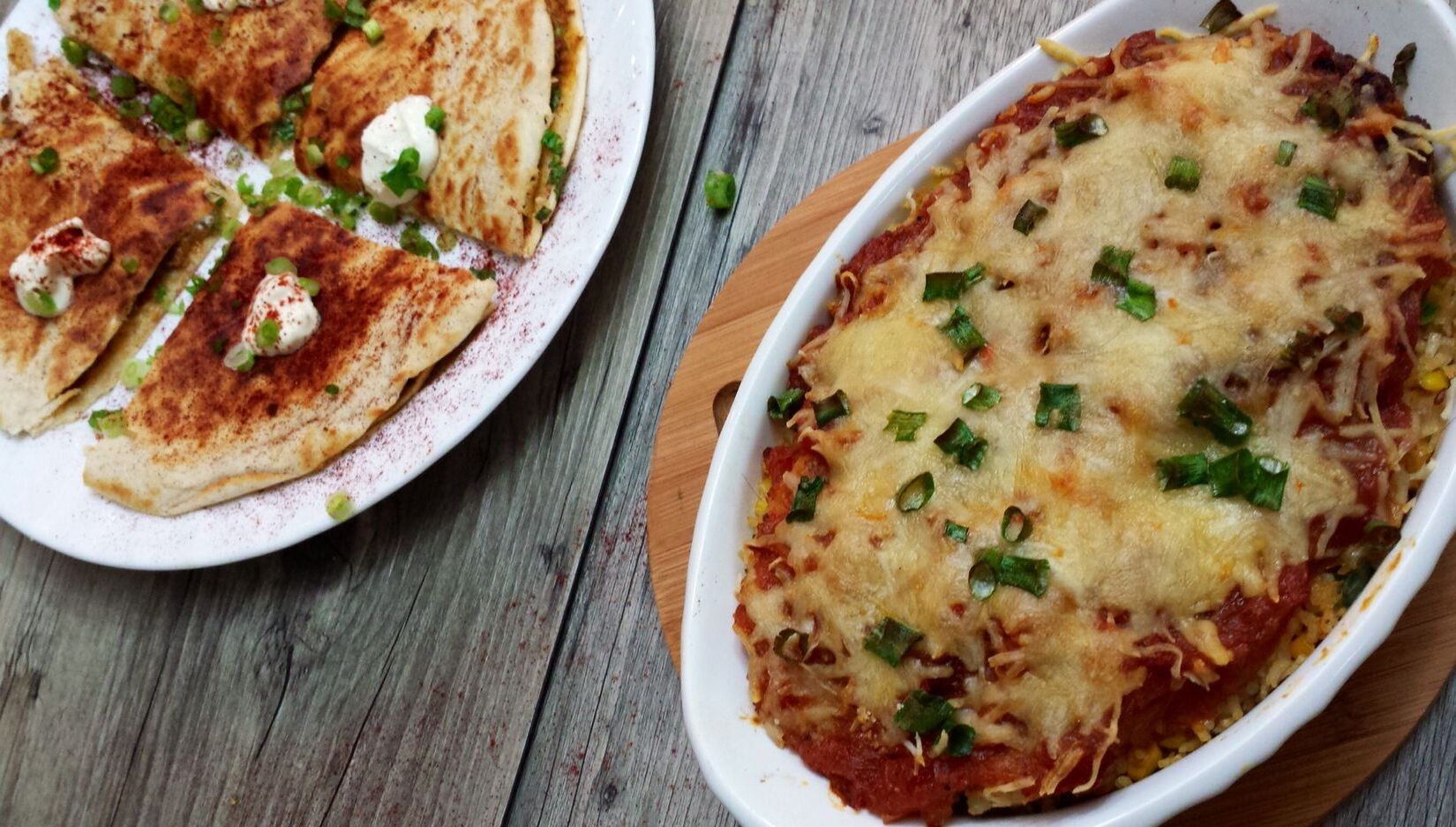 Layered Mexican Rice Casserole Recipe