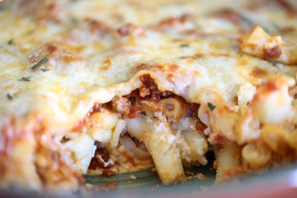 Layered Pasta Casserole Recipe