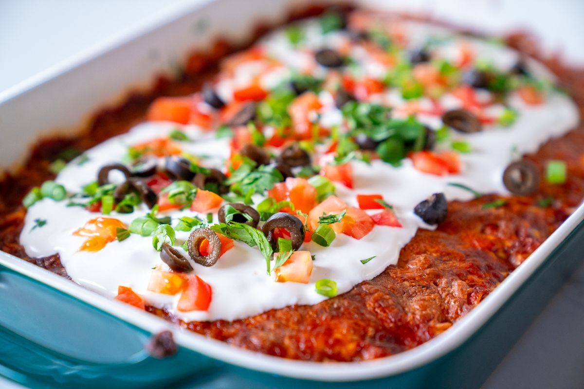 Lazy Enchiladas Casserole Recipe