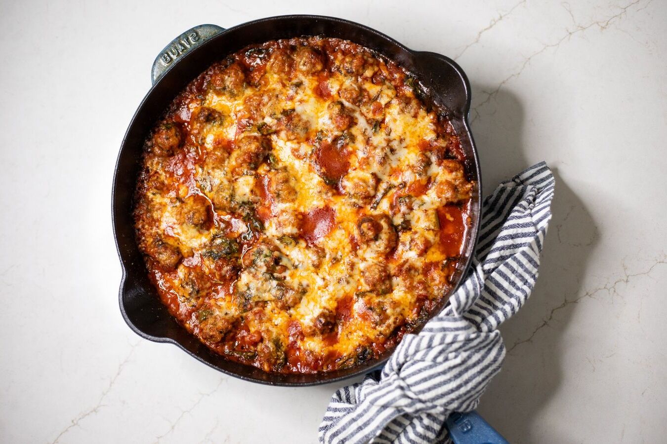 Meatball Parm Casserole Recipe