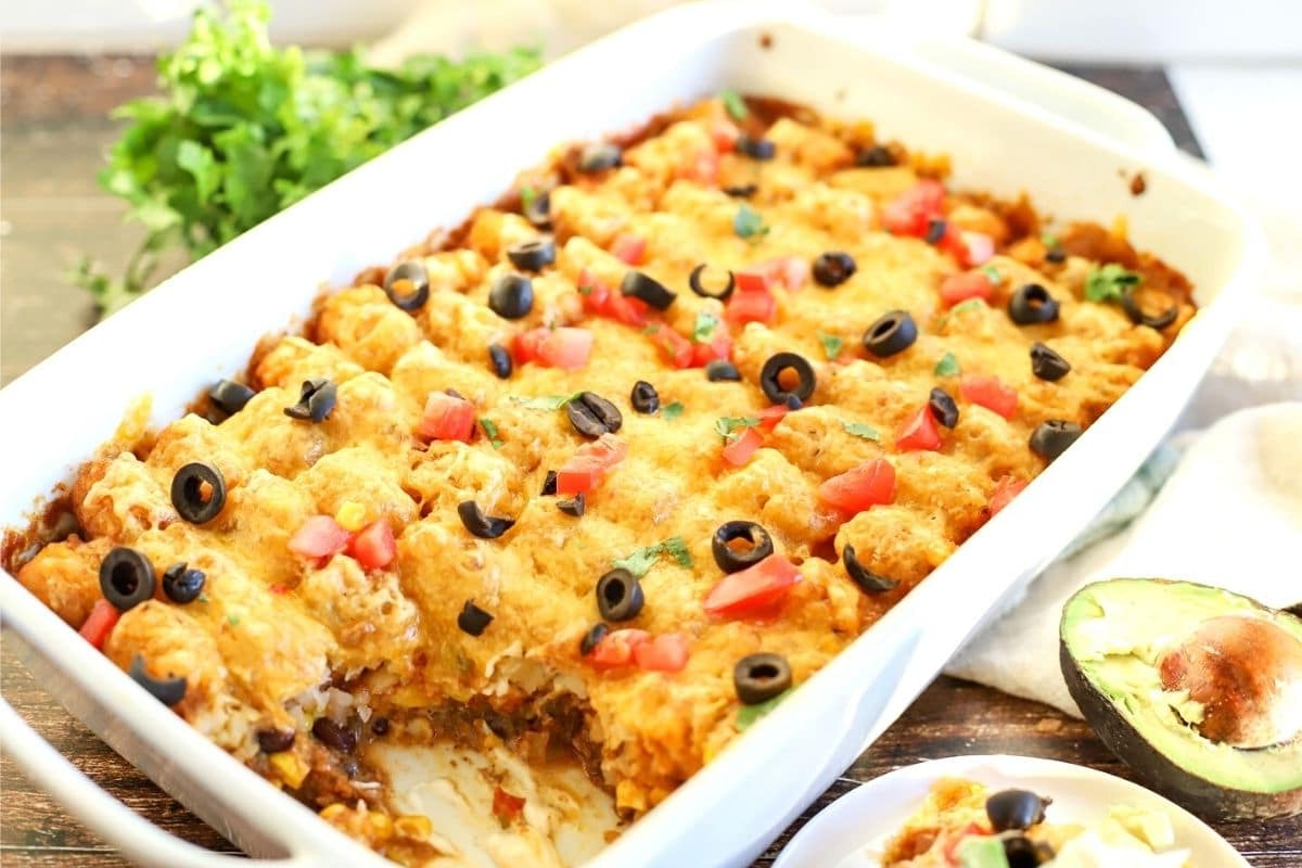 Mexican Tater Tot Casserole Recipe