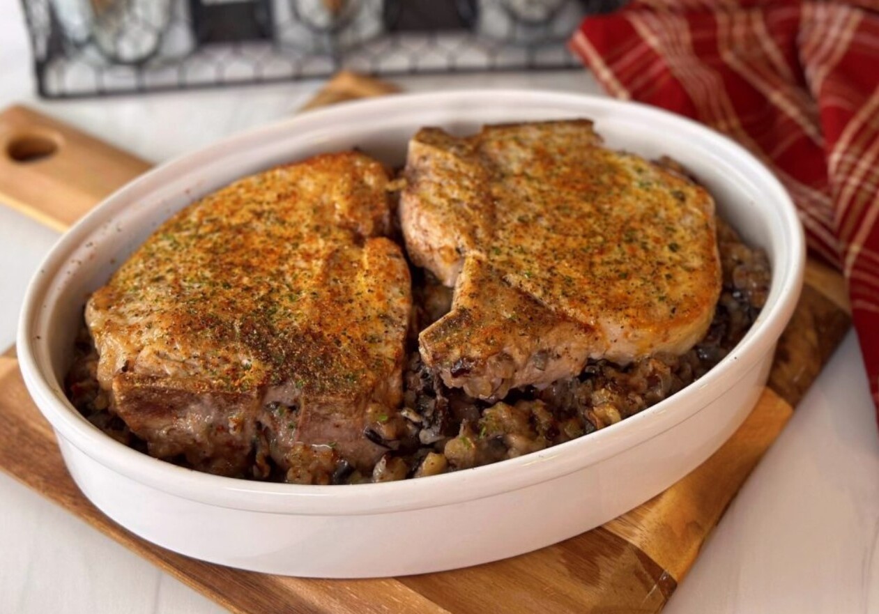 Minnesota Pork Chops Casserole Recipe