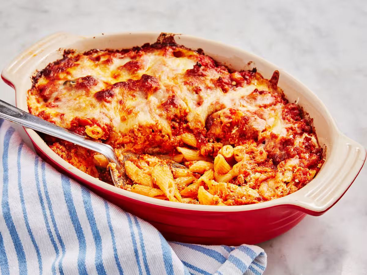 Mostaccioli Casserole Recipe