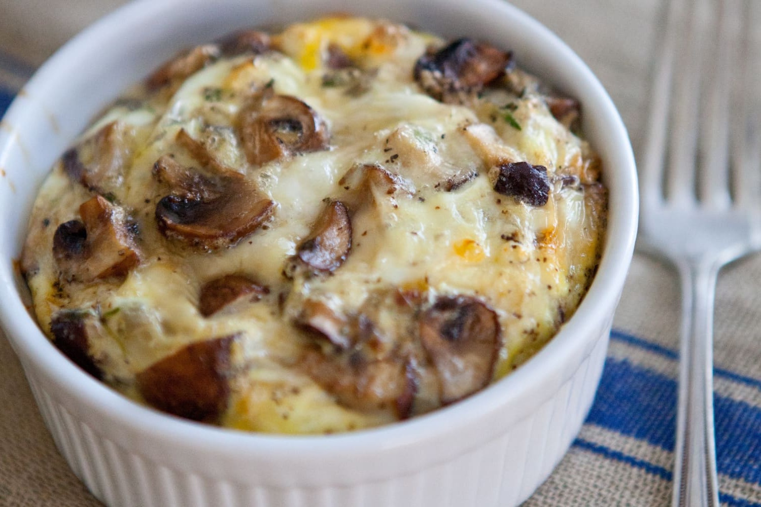 Mushroom Egg Casserole Recipe