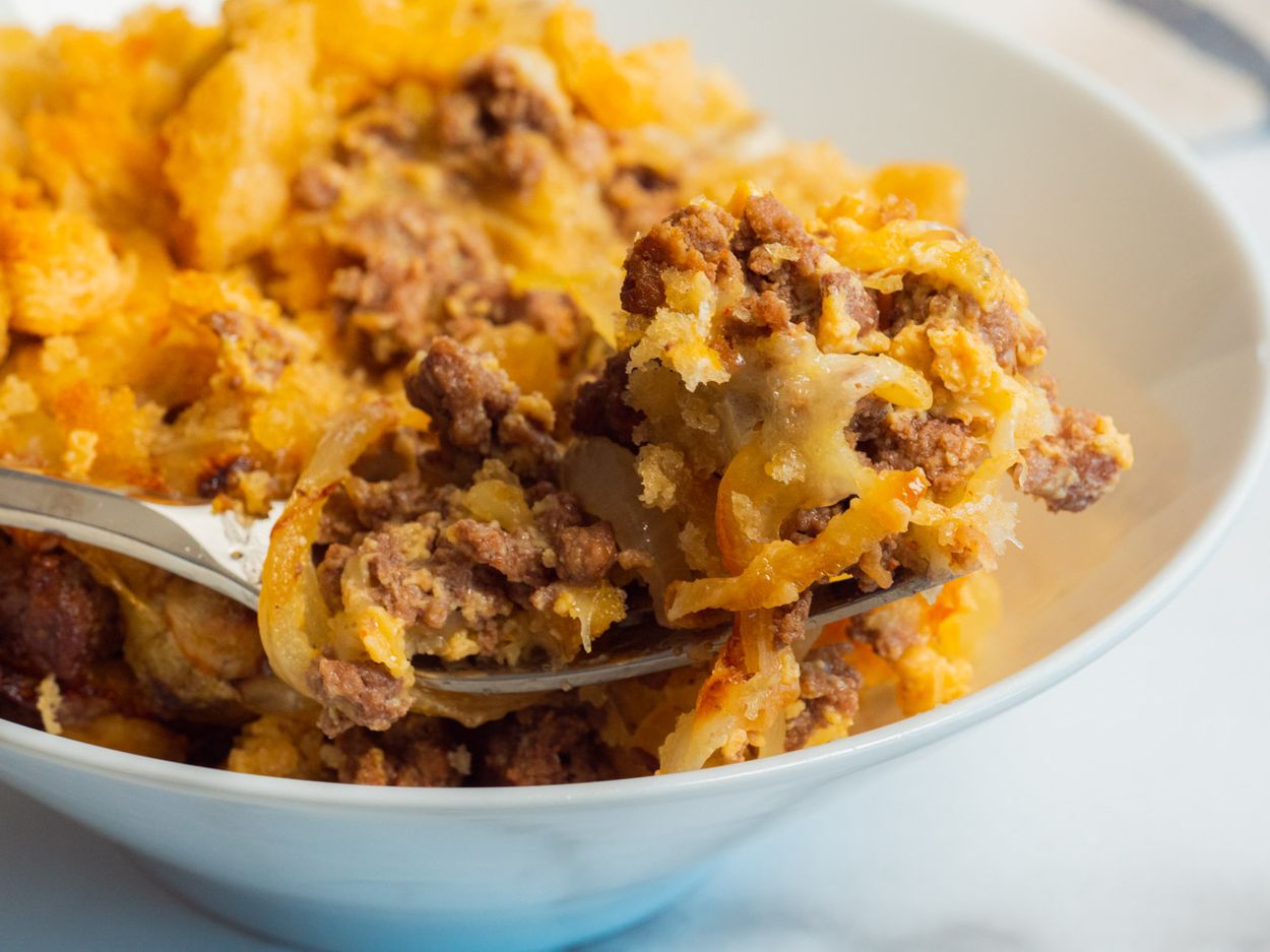 Patty Melt Casserole Recipe