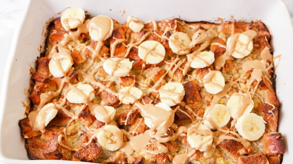 Peanut Butter French Toast Casserole Recipe