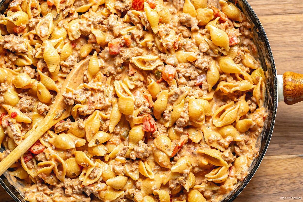 Penne Ground Beef Casserole Recipe