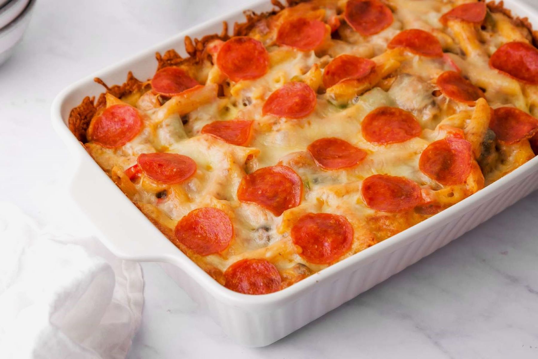 Pizza Topping Casserole Recipe