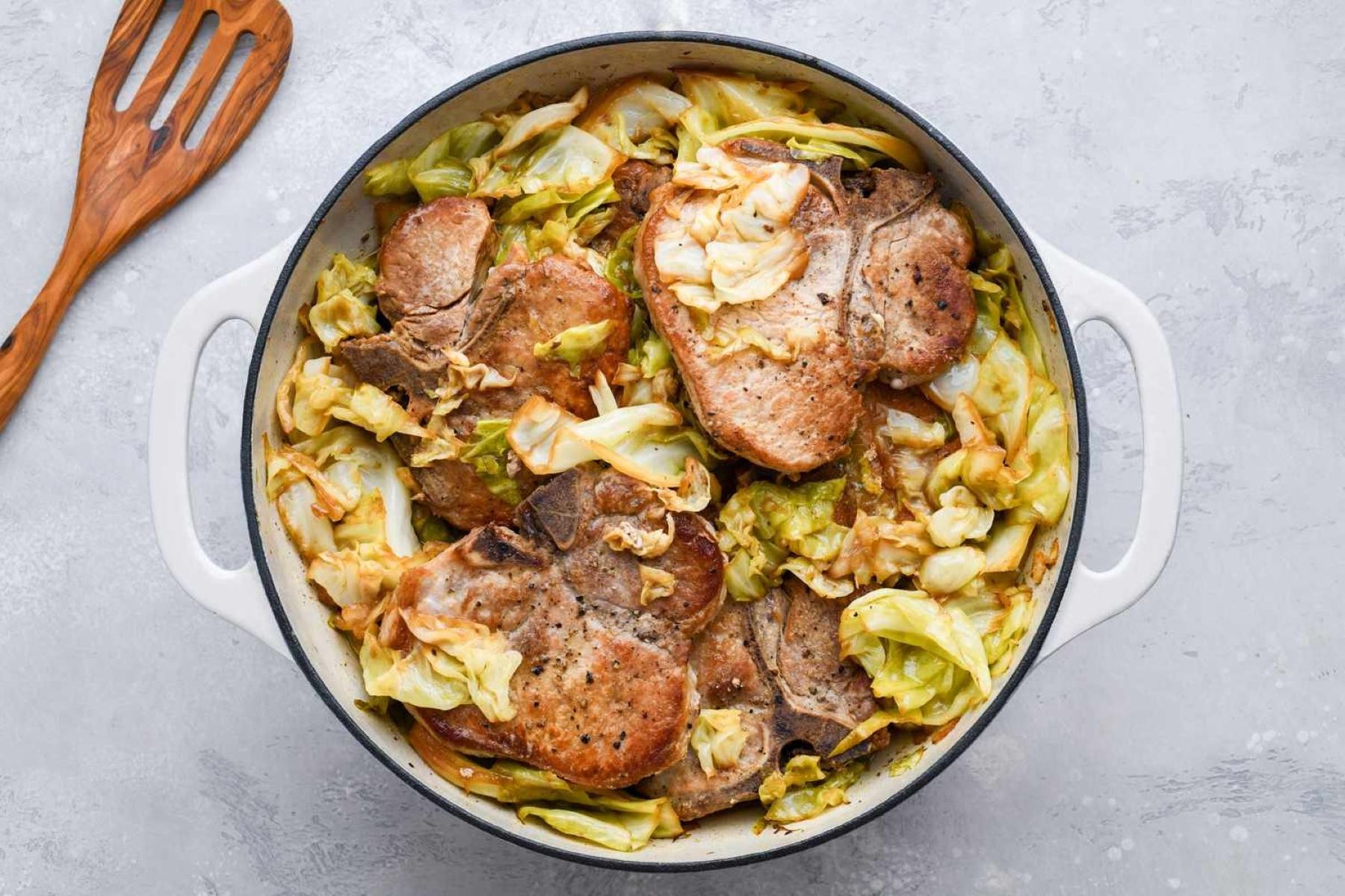 Pork Chop and Cabbage Casserole Recipe