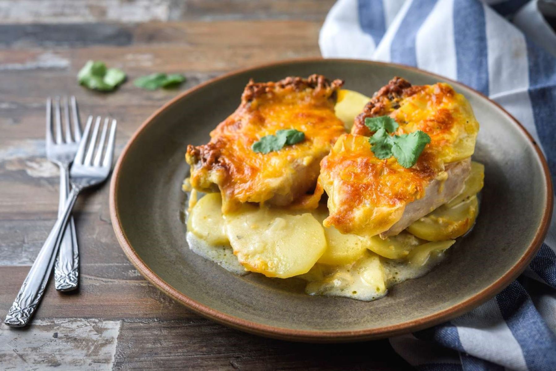 Pork Chop and Potato Casserole Recipe