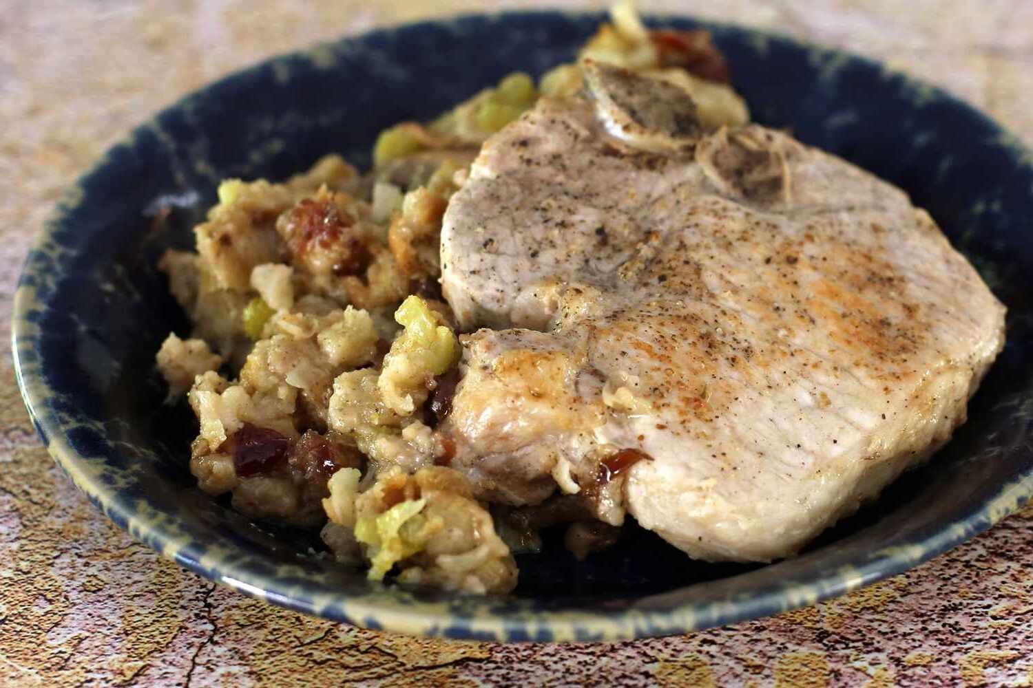 Pork Chops and Stuffing Casserole Recipe