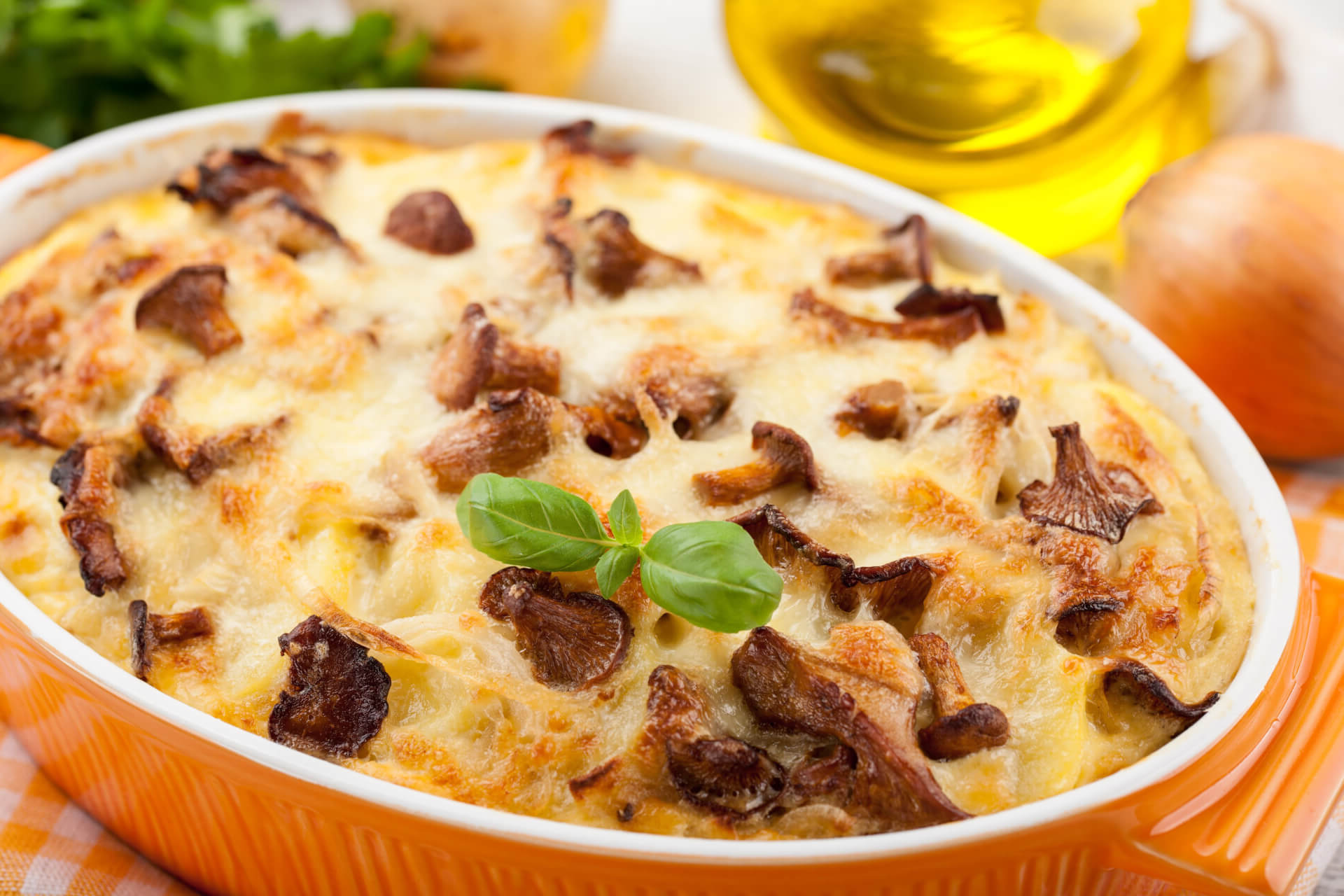 Potato and Mushroom Casserole Recipe