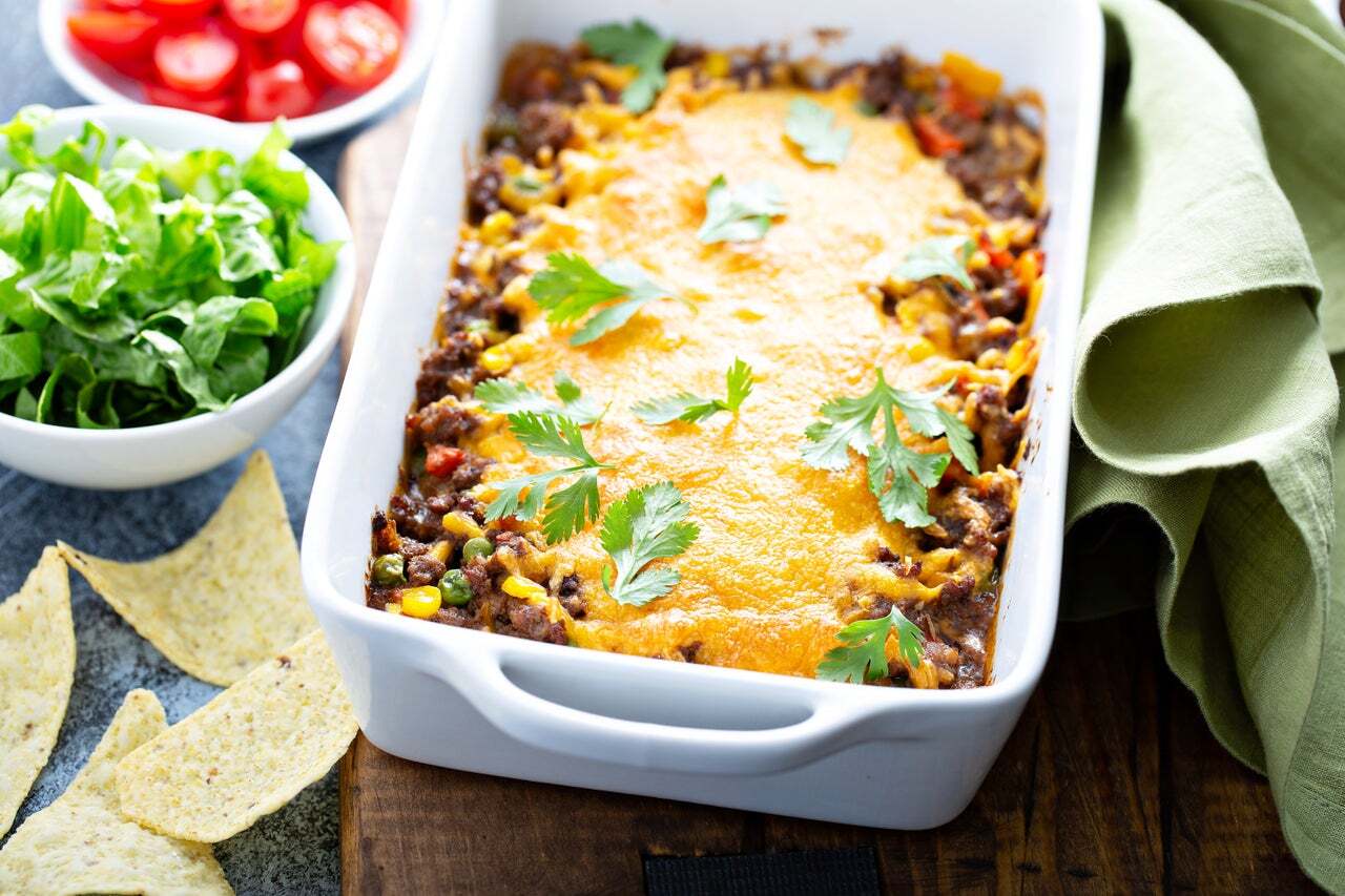 Pulled Pork Mexican Casserole Recipe