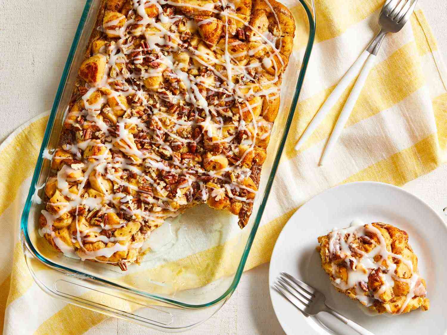 Pumpkin Pie Cinnamon Roll Casserole Recipe