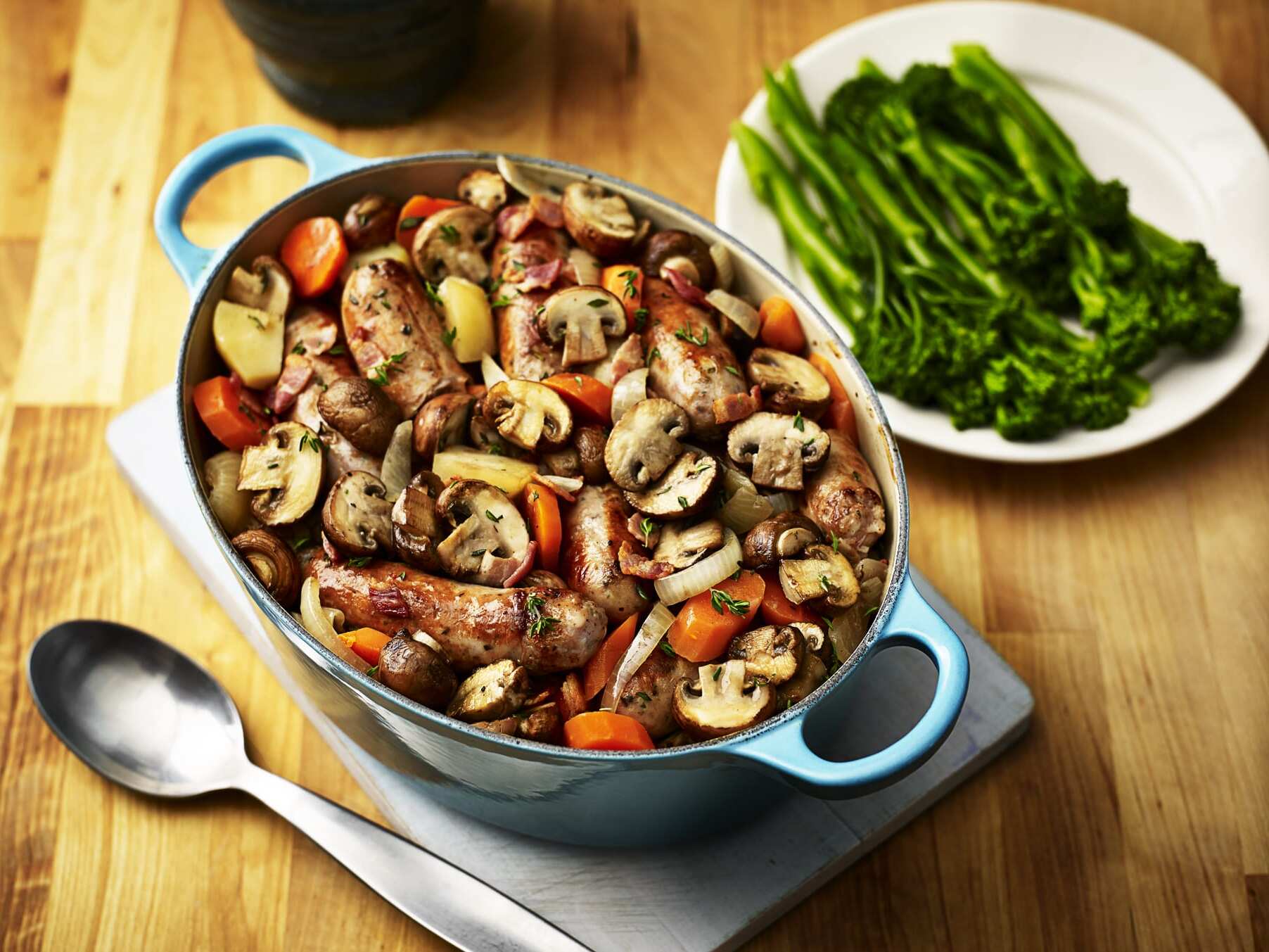 Sausage and Mushroom Casserole Recipe