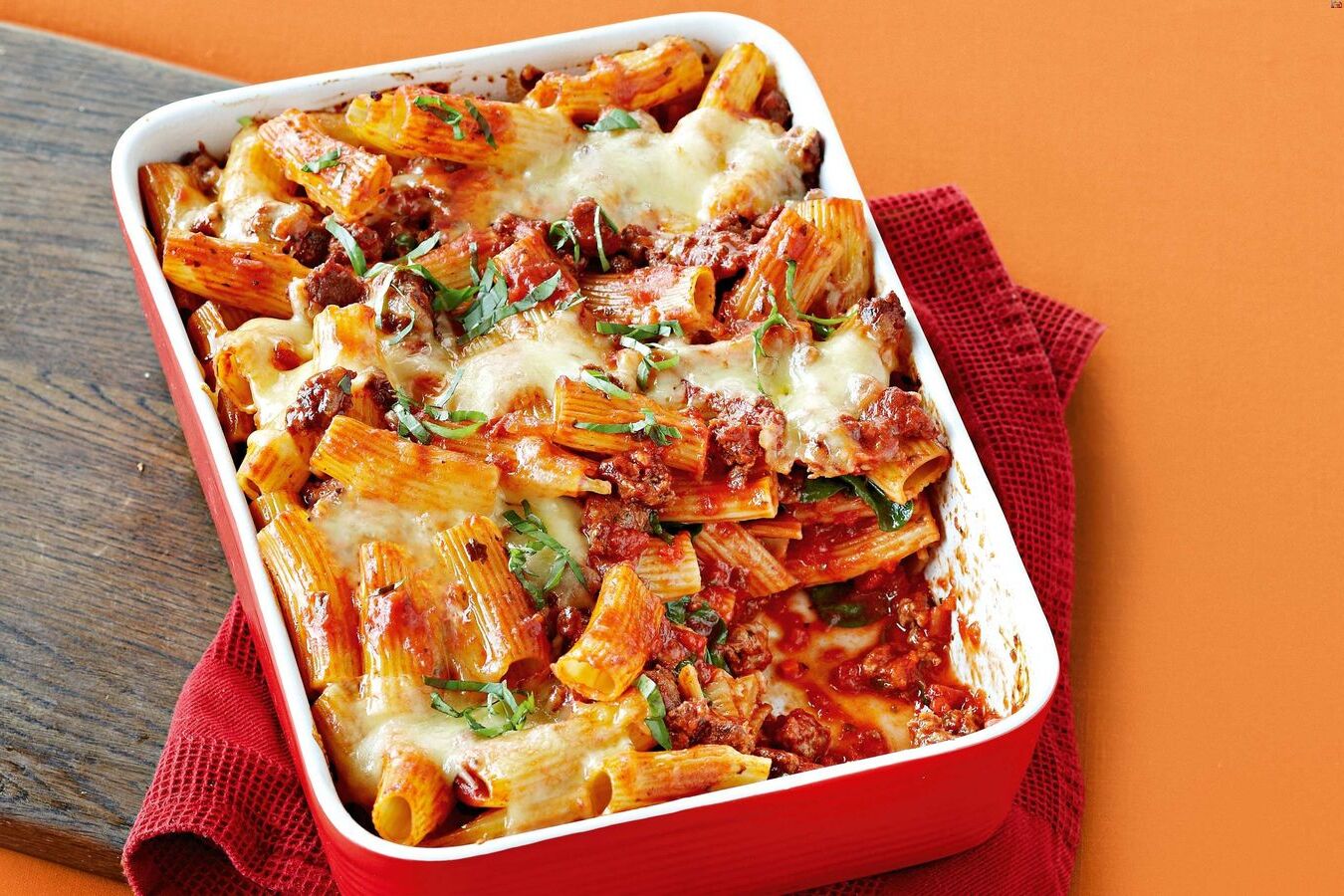 Sausage Pasta Casserole Recipe