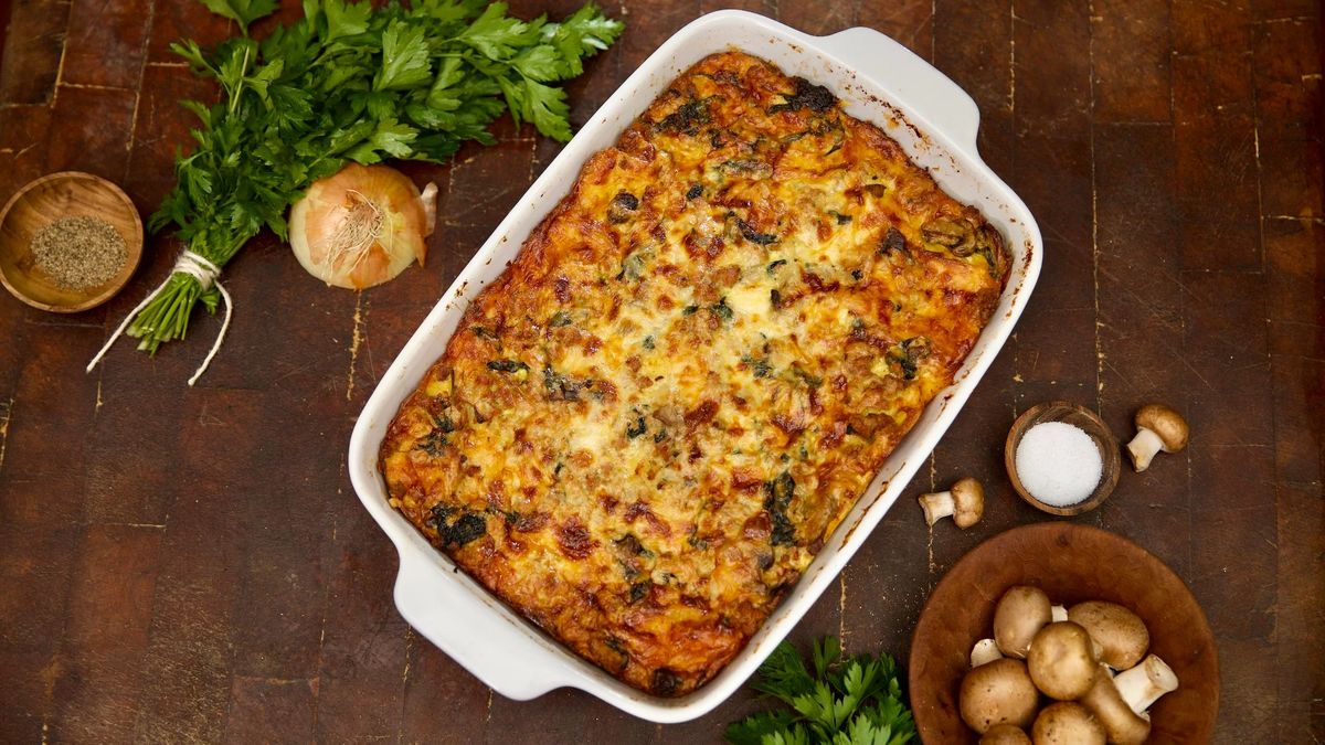 Sausage Strata Casserole Recipe