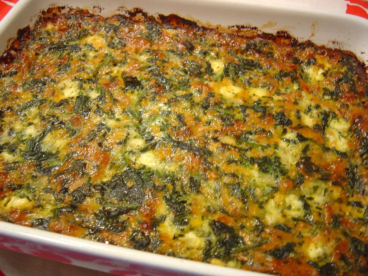 Shrimp and Spinach Casserole Recipe