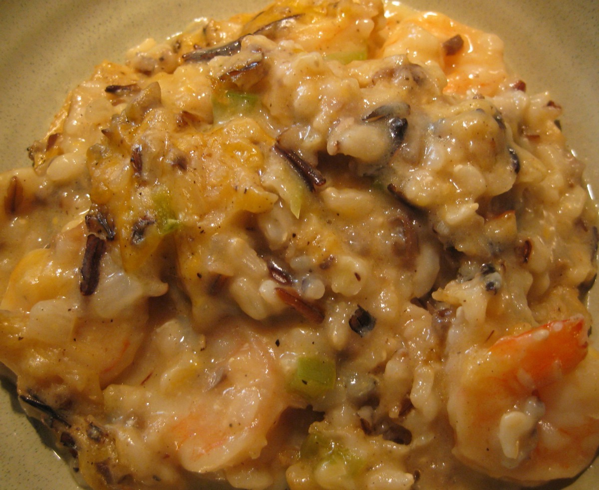 Shrimp and Wild Rice Casserole Recipe