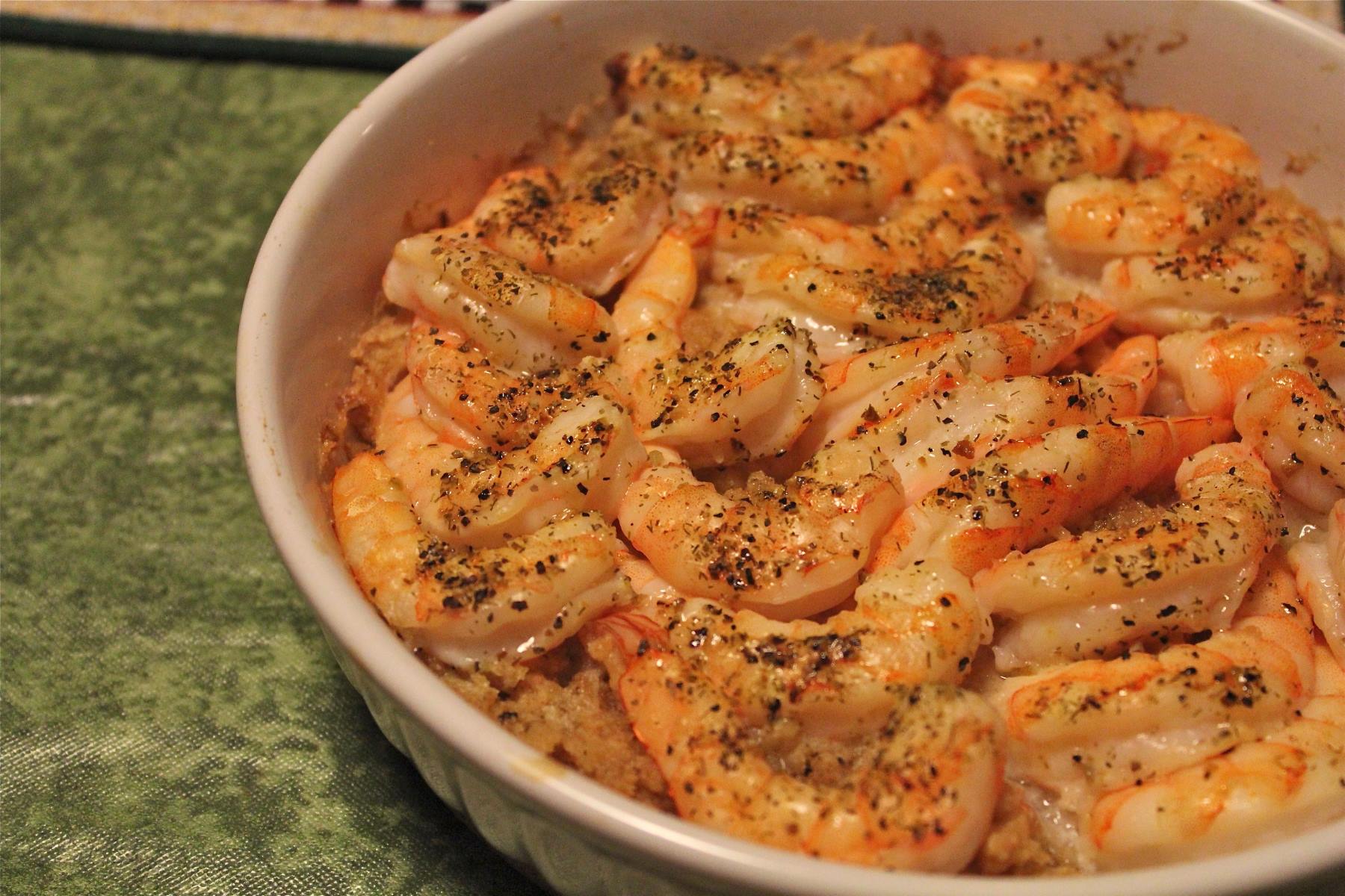 Shrimp Casserole Recipe with Ritz Crackers