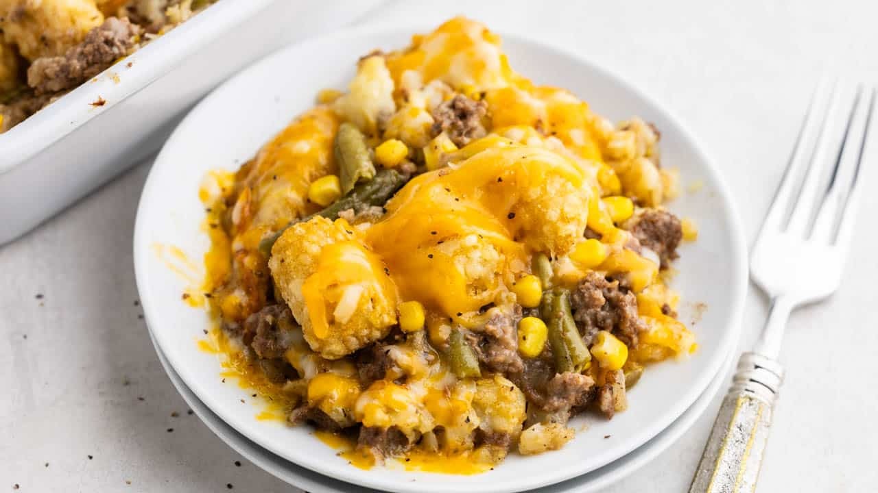 Smoked Tater Tot Casserole Recipe