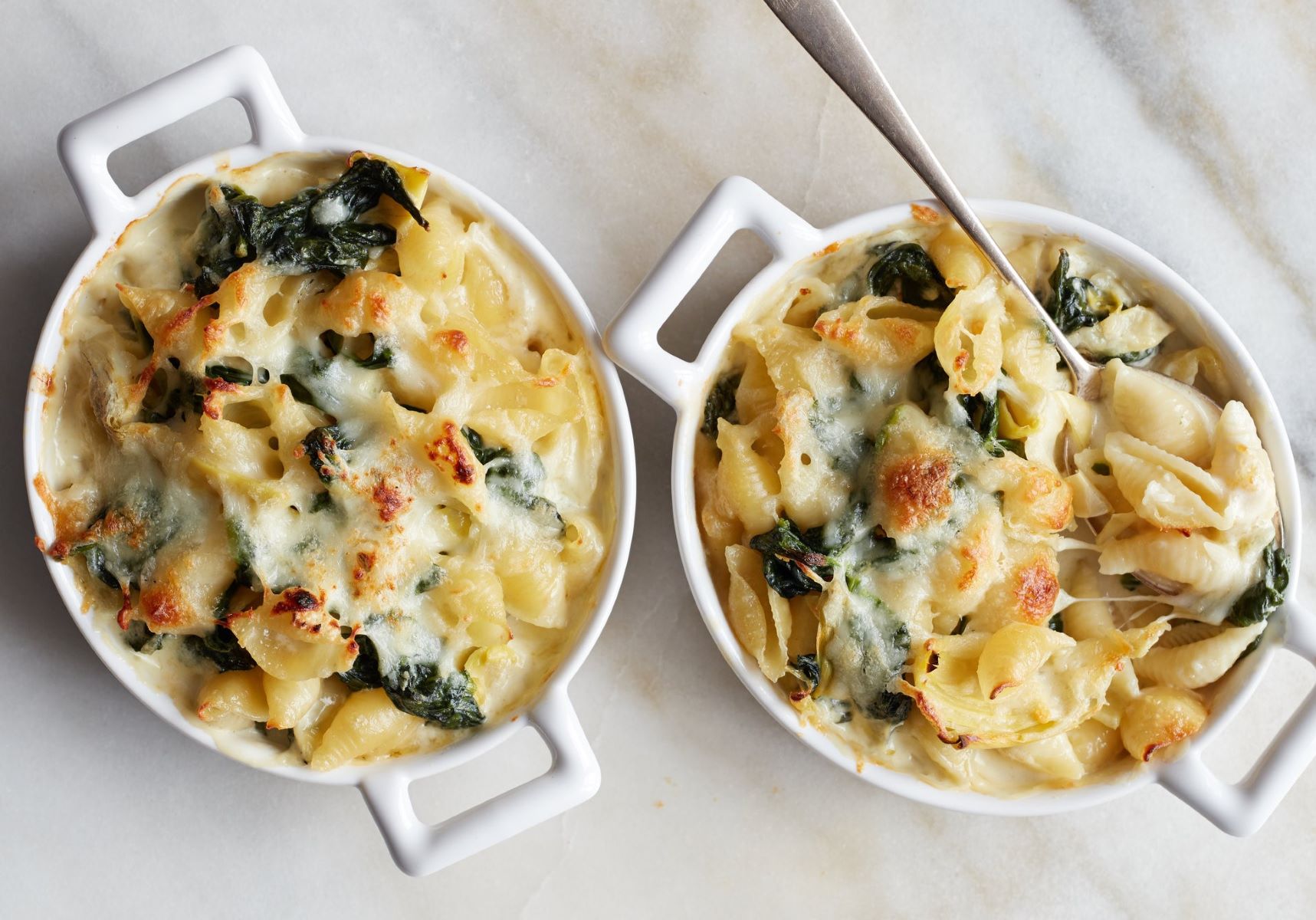 Spinach Artichoke Pasta Casserole Recipe