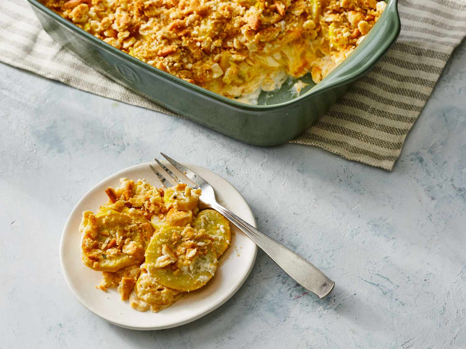 Squash and Eggs Casserole Recipe