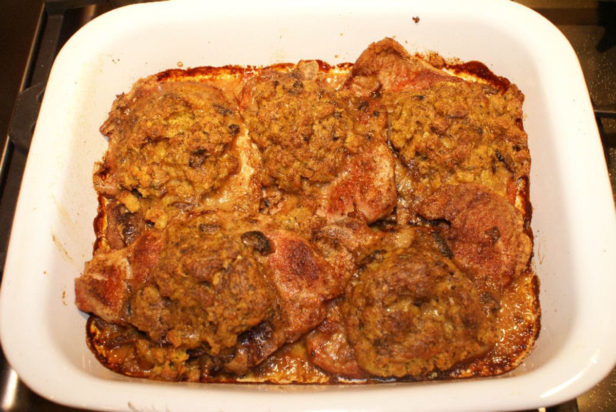 Stove Top Stuffing and Pork Chops Casserole Recipe