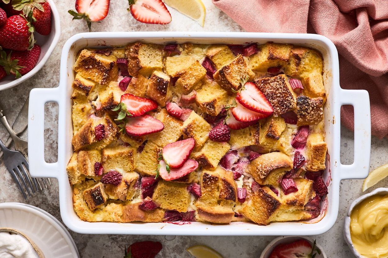 Strawberry French Toast Casserole Recipe