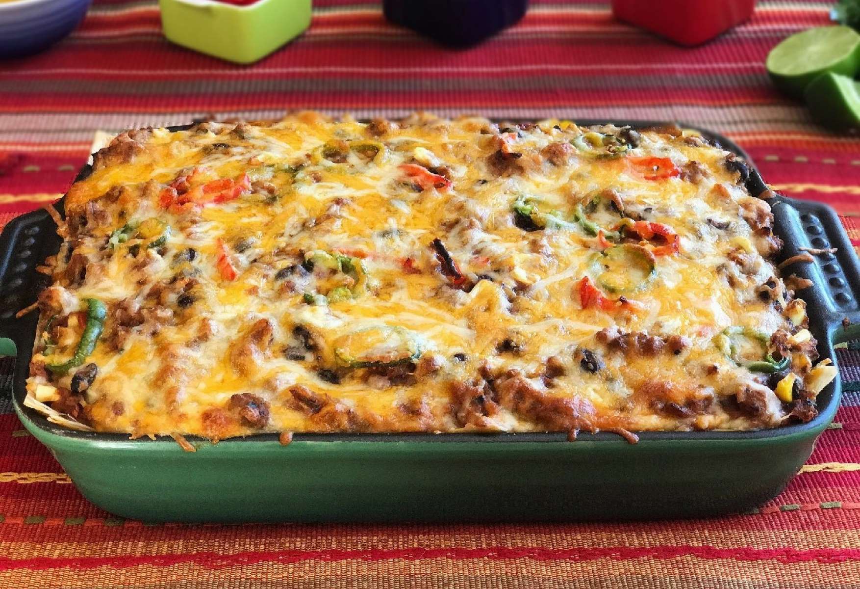 Taco Lasagna Casserole Recipe