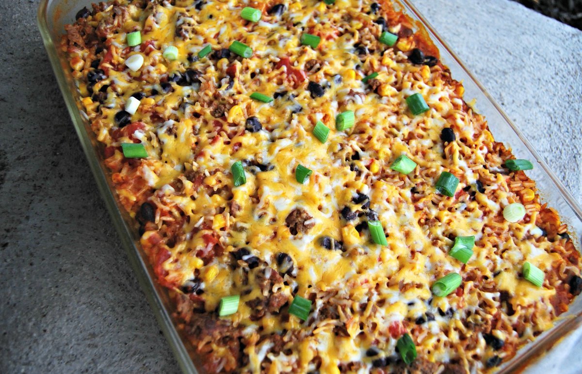 Taco Rice Casserole Recipe