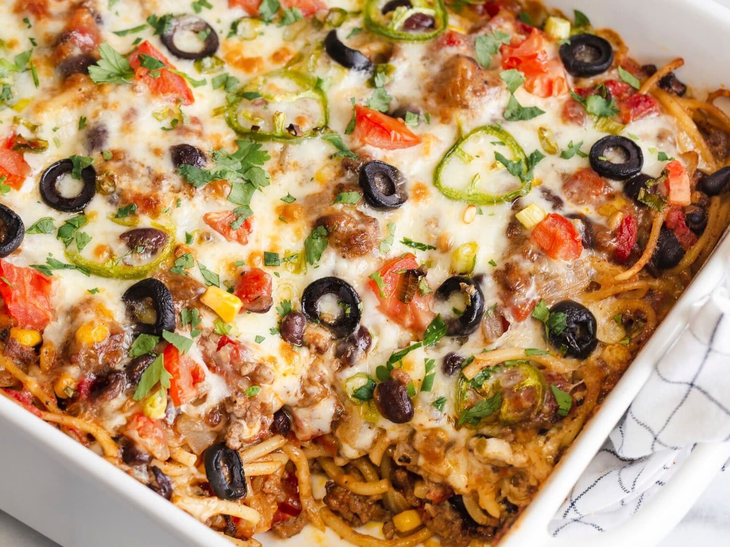 Taco Spaghetti Casserole Recipe