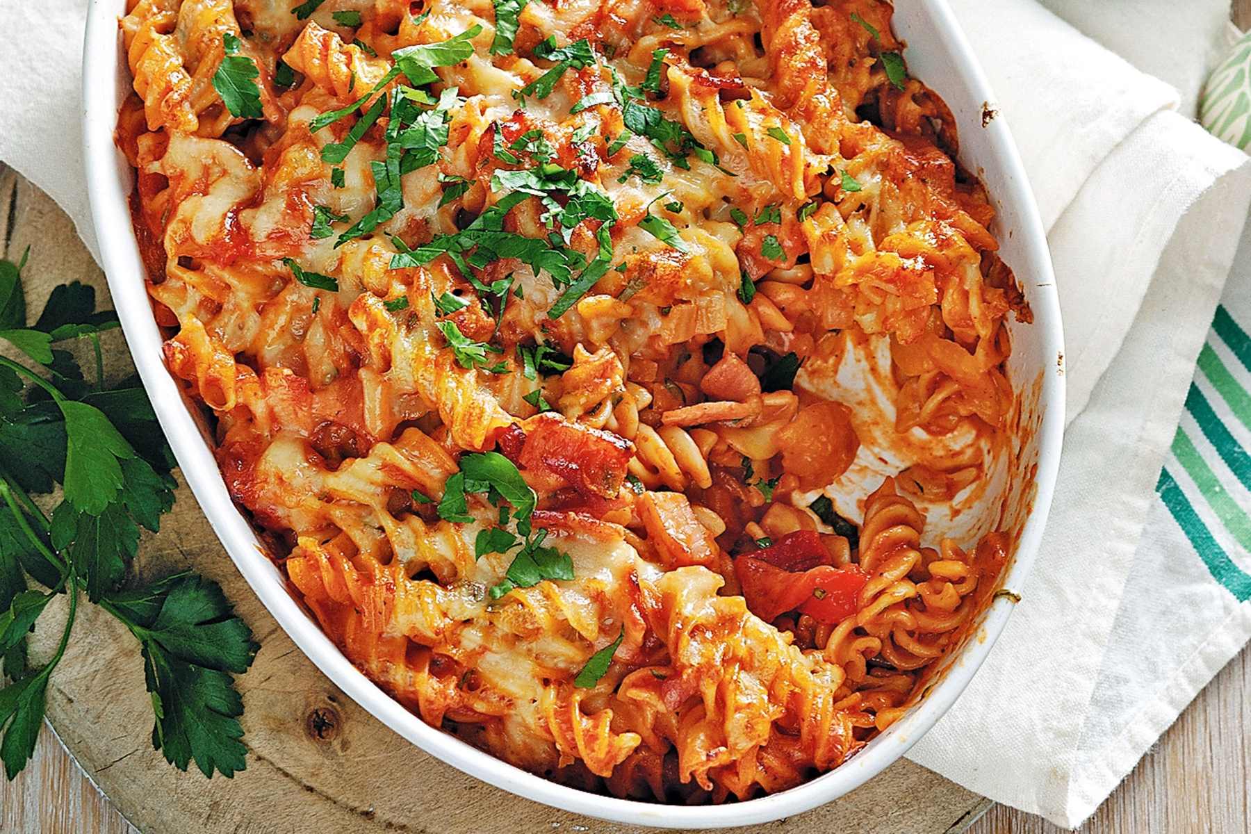 Tomato Pasta Casserole Recipe