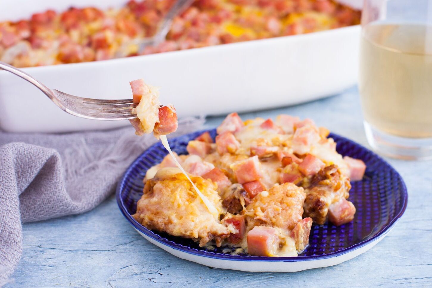 Turkey Cordon Bleu Casserole Recipe