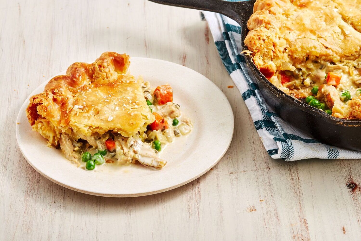 Turkey Pot Pie Casserole Recipe