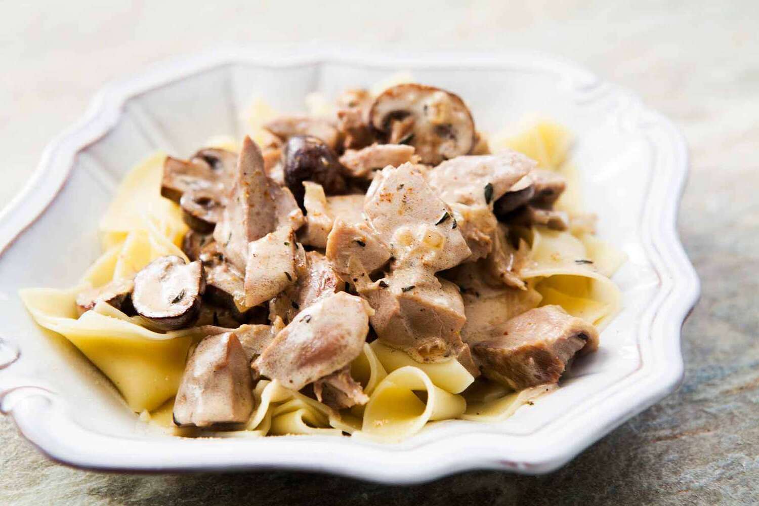 Turkey Stroganoff Casserole Recipe