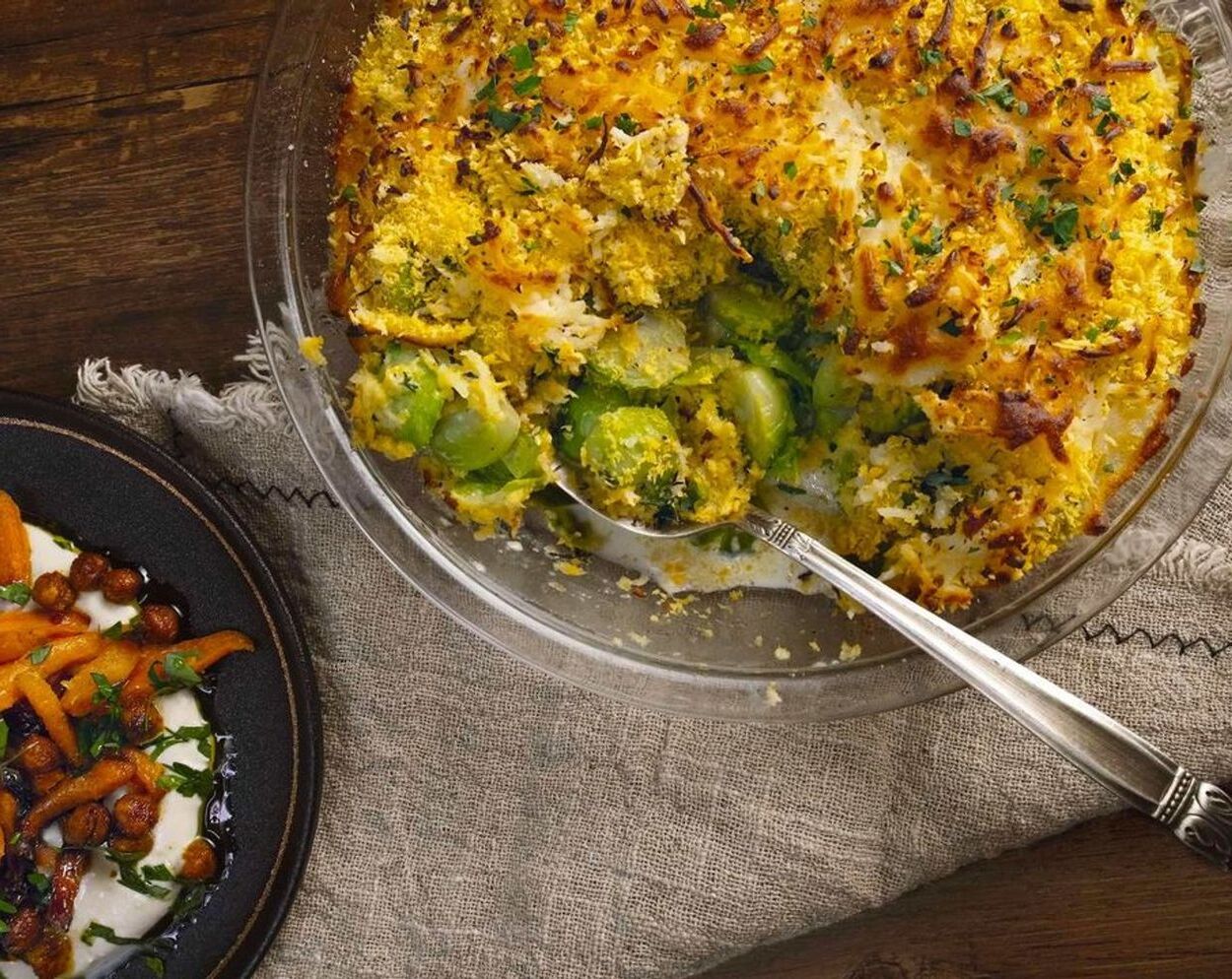 Vegan Brussel Sprout Casserole Recipe